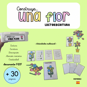 Construye una flor