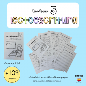 Cuaderno lectoescritura 5