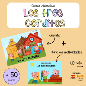 Cuento interactivo "Los tres cerditos"